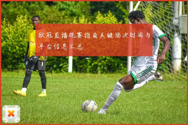 欧冠直播观赛指南关键场次时间与平台信息汇总